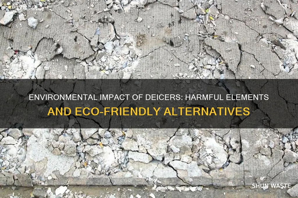 what element of a deicer is bad for the environment