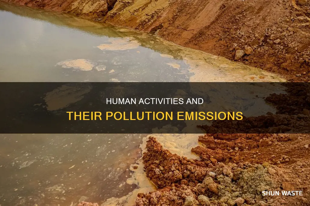 what emits a lot of pollution