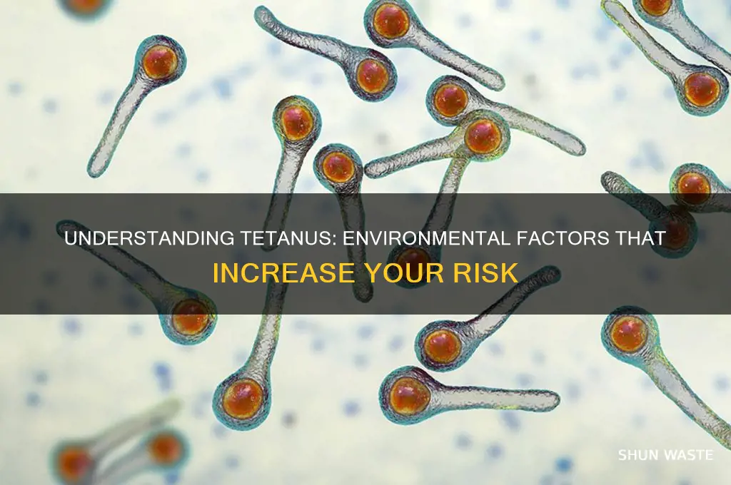 what environment can cause tetanus