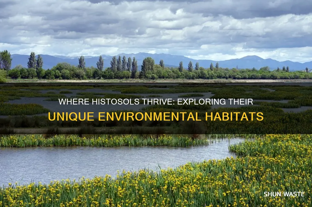 what environment can you find histosols in