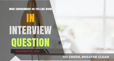 Mastering the Interview: Crafting Your Ideal Work Environment Response