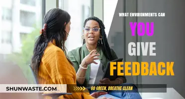 Effective Feedback Environments: Where and How to Share Constructive Insights
