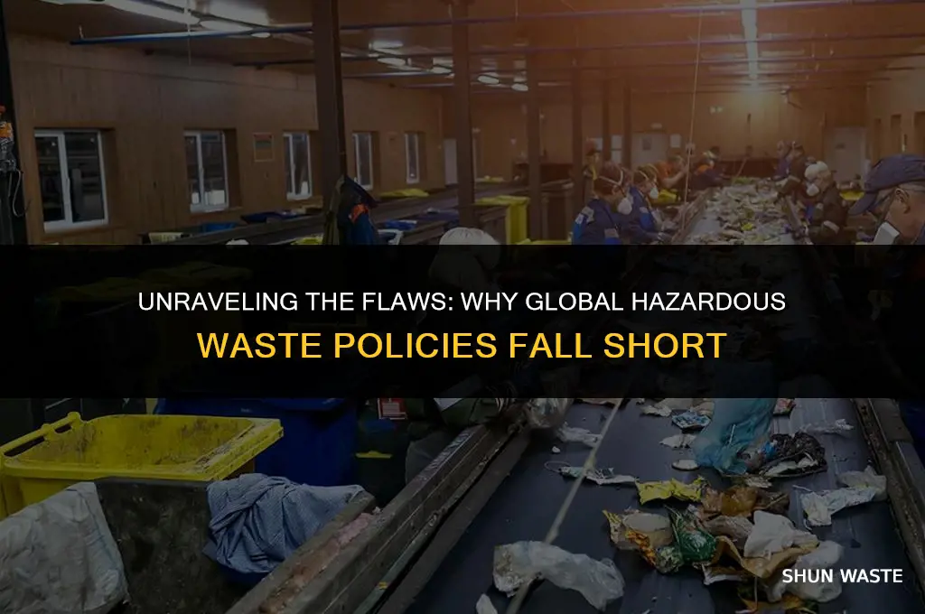 what explains the ineffectiveness of the global hazardous wastes policy