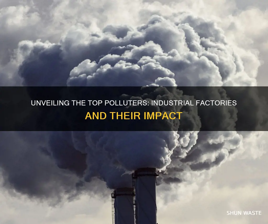 what factories cause the most pollution