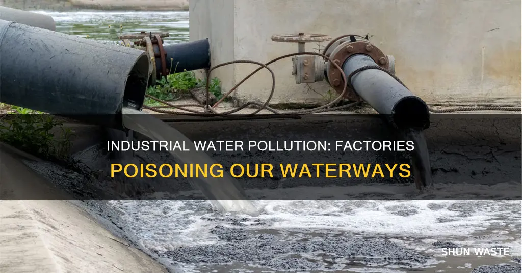 what factories pollute the water