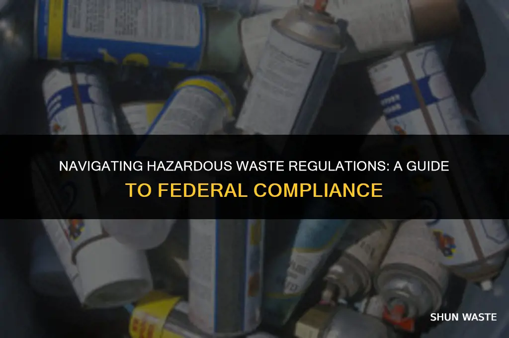 what federal law deals with hazardous waste