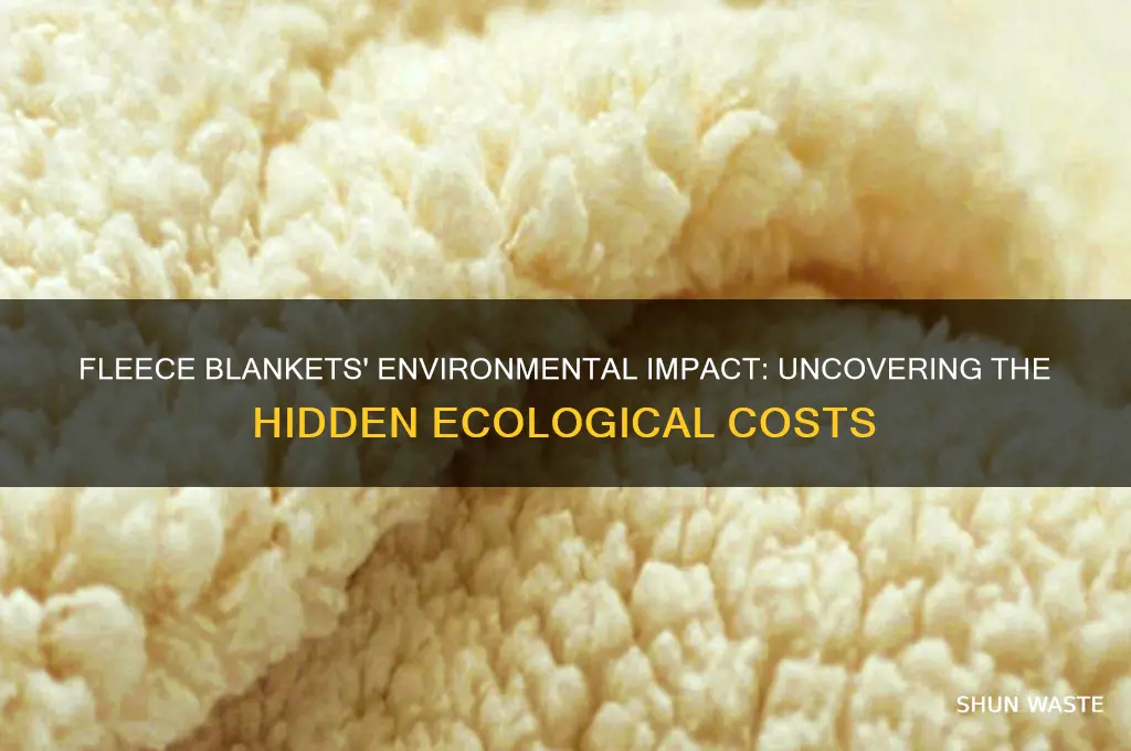 what fleece blankets are made from bad for the environment