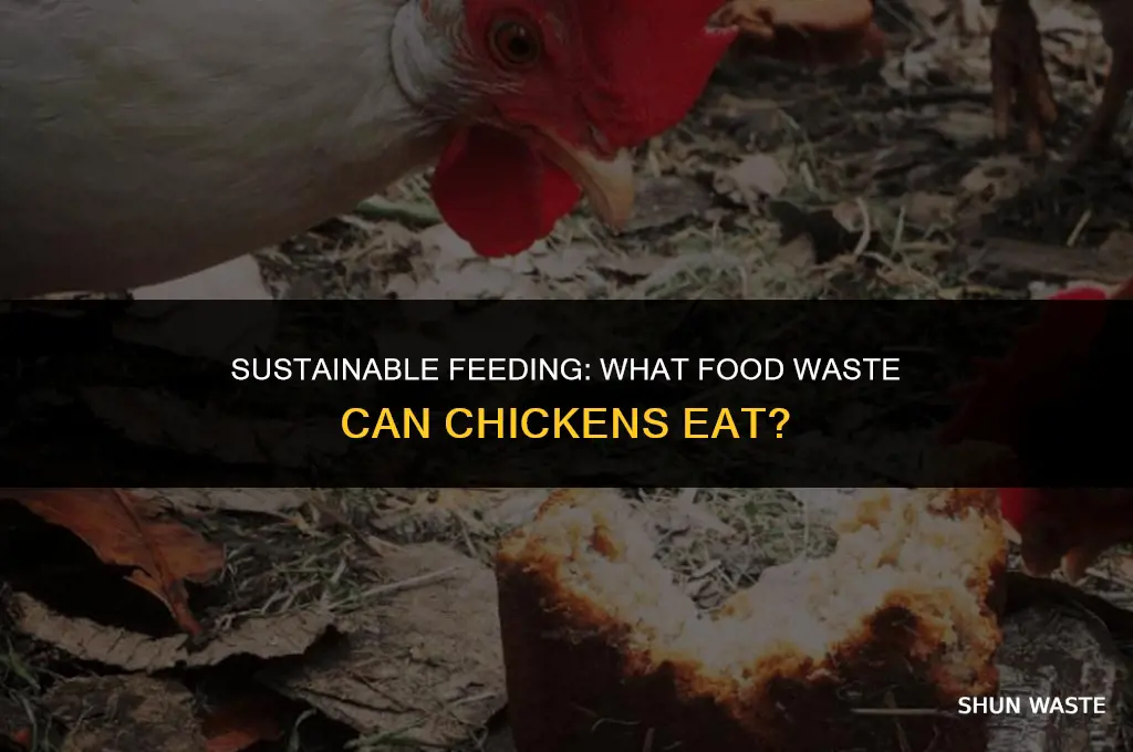 what food waste can chickens eat