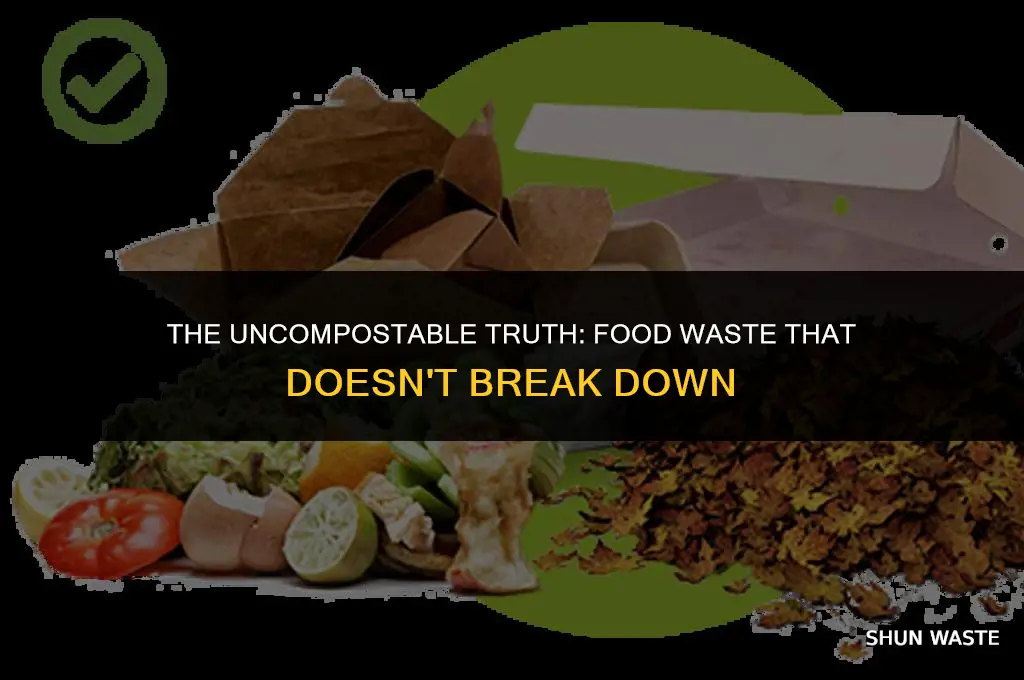 what food waste cannot be composted