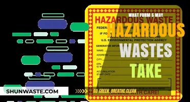 Exploring the Disguises: What Forms Can Hazardous Wastes Take?