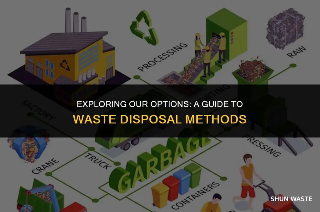 what forms of waste disposal do we have