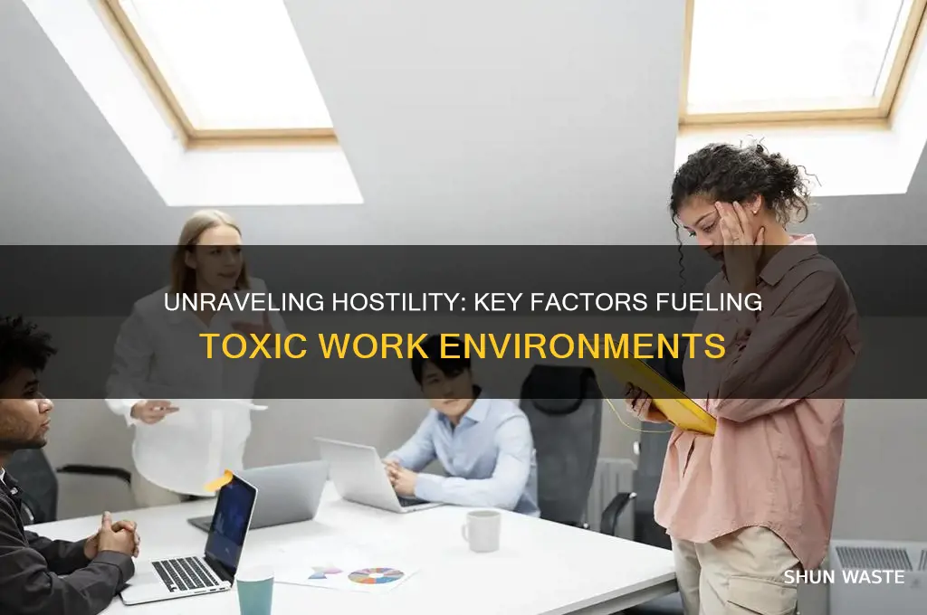 what four factors could contribute to a hostile work environment