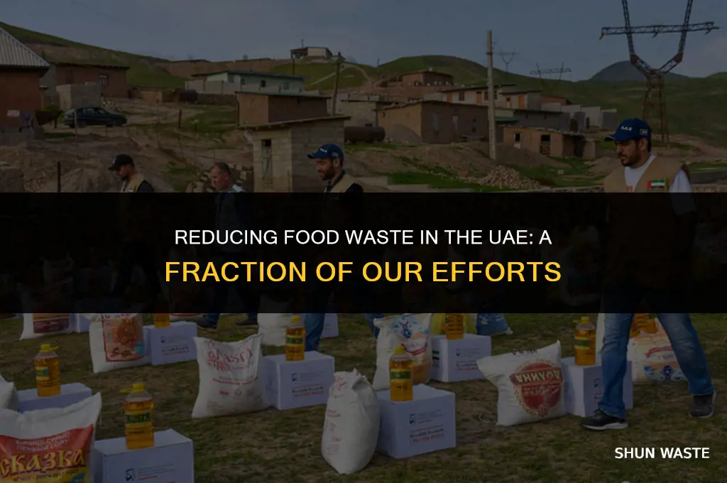 what fraction of food do we waste in uae