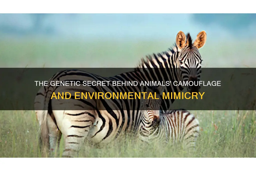 what gene helps animals mimic their environments
