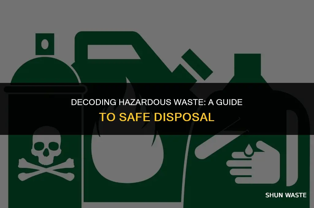 what goes in hazardous waste