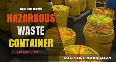 Safely Disposing of Hazardous Waste: A Guide to RCRA Containers