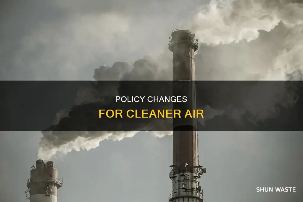 what government can do to reduce air pollution