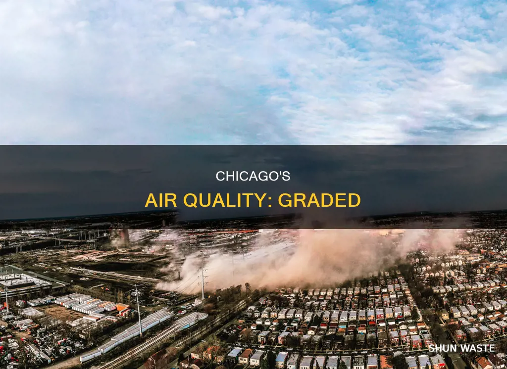 what grade is air pollution on chicago il
