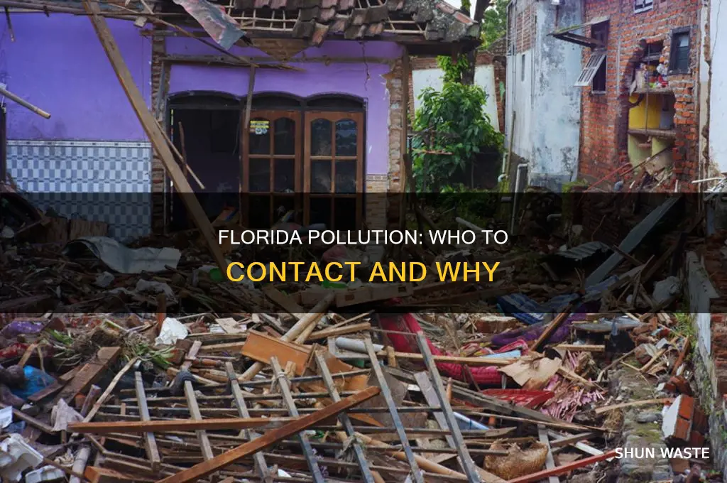 what group of people to contact for pollution in florida
