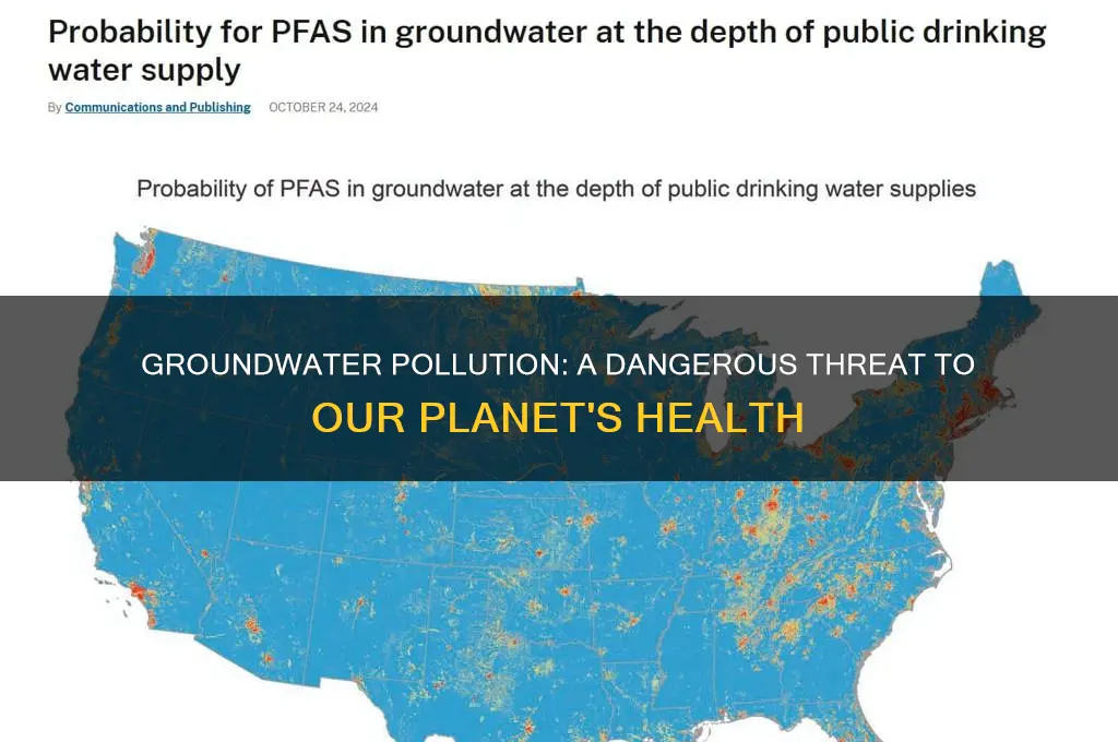 what happens if groundwater becomes polluted