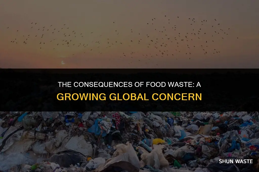what happens if we keep wasting food