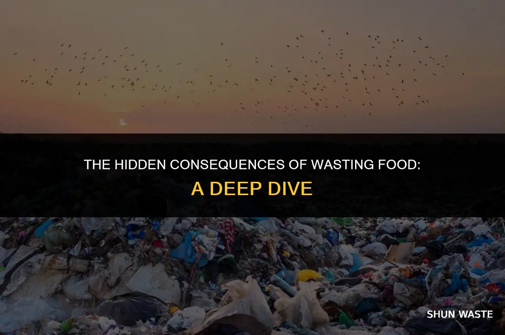 what happens if you waste food