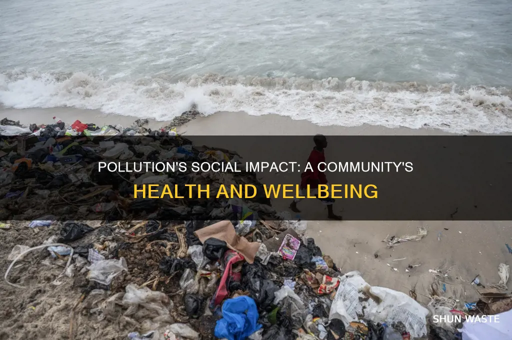 what happens socially related to pollution