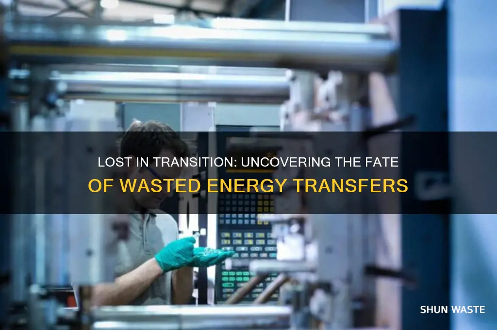 what happens to all wasted energy during energy transfers