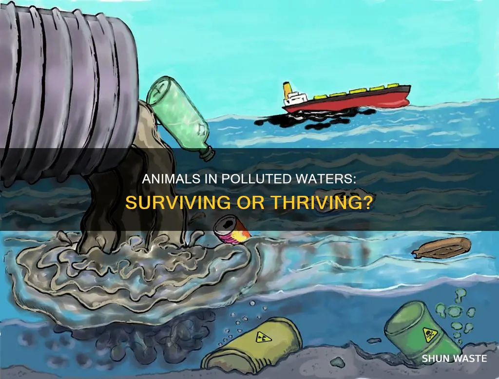 what happens to animals that live in polluted water