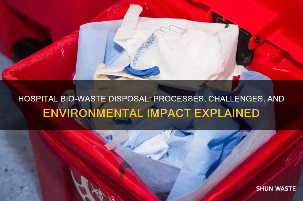 what happens to bio waste from hospitals