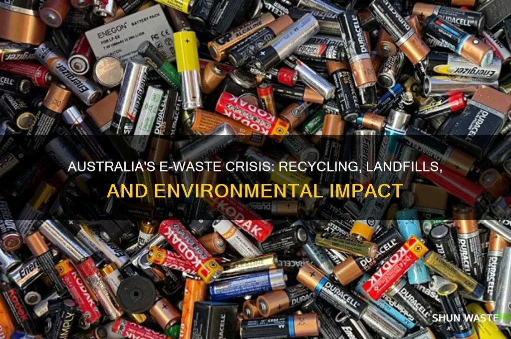 what happens to e waste in australia