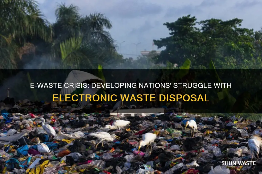 what happens to e waste in developing countries