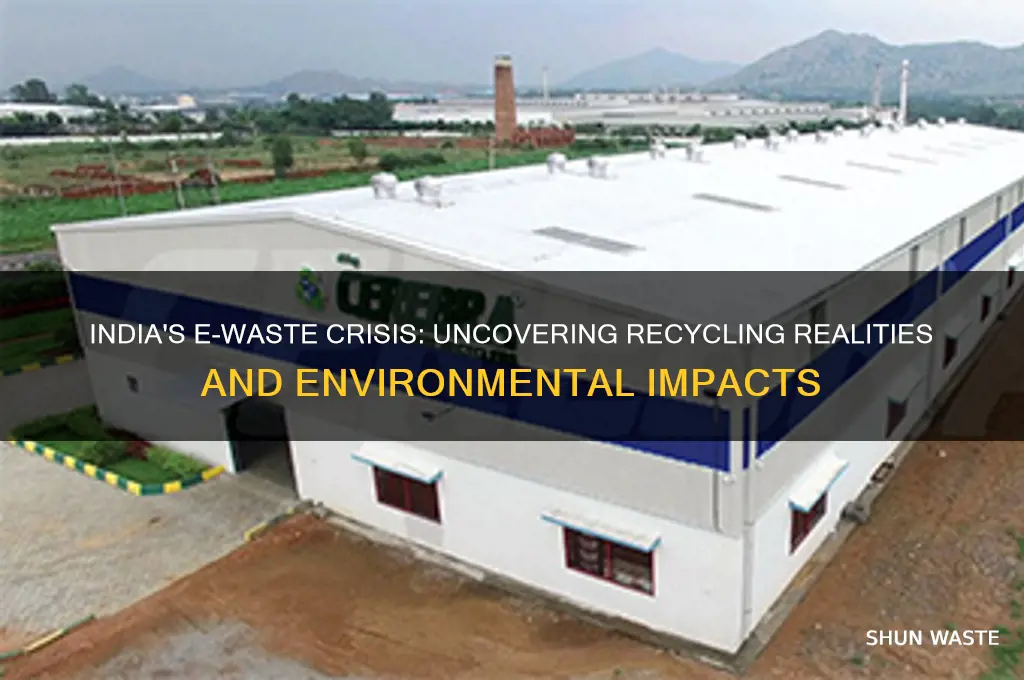 what happens to e waste in india
