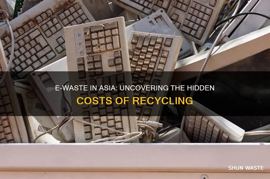 what happens to e-waste sent to asia