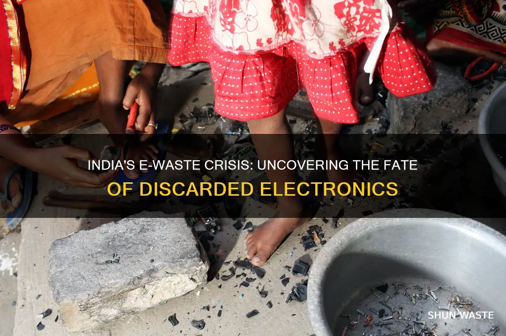 what happens to electronic waste in india