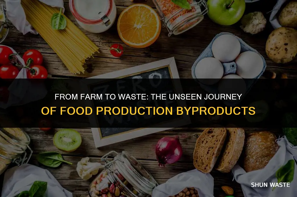 what happens to food production waste