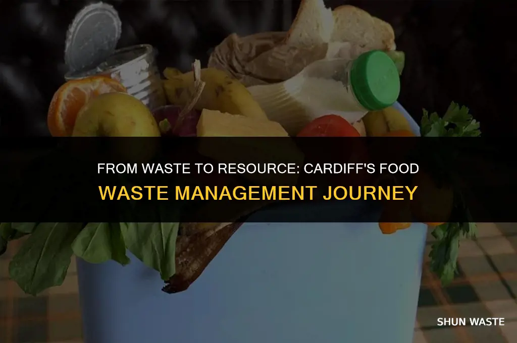what happens to food waste in cardiff