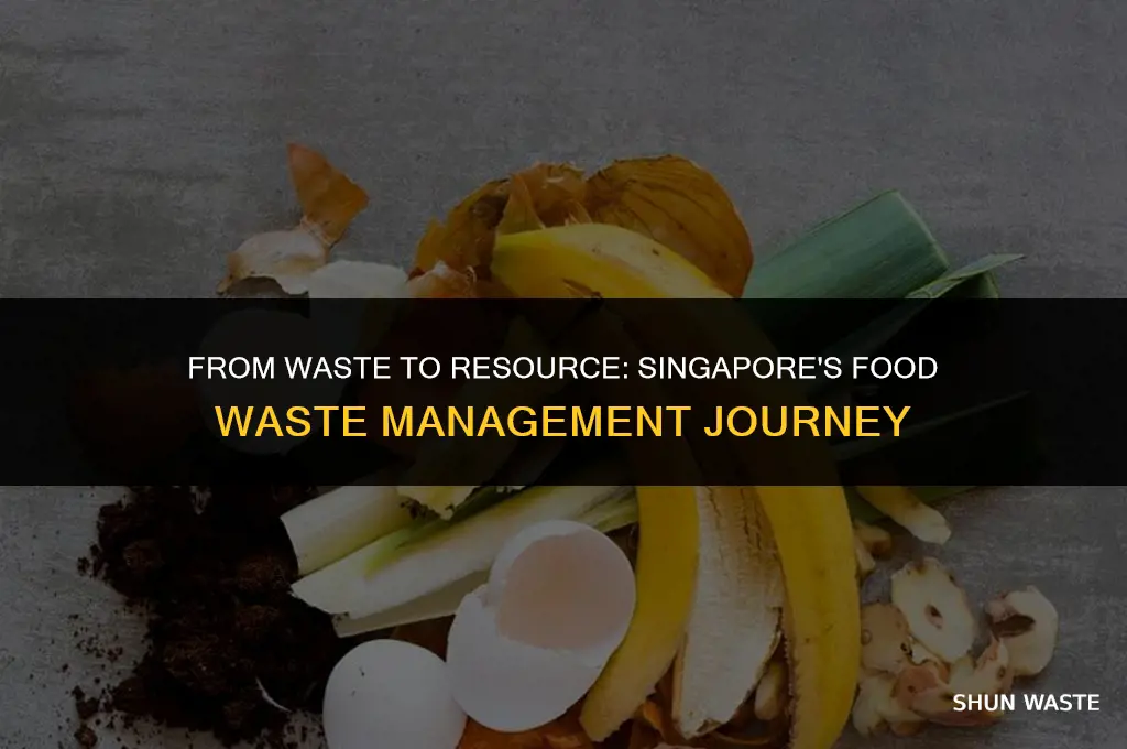 what happens to food waste in singapore