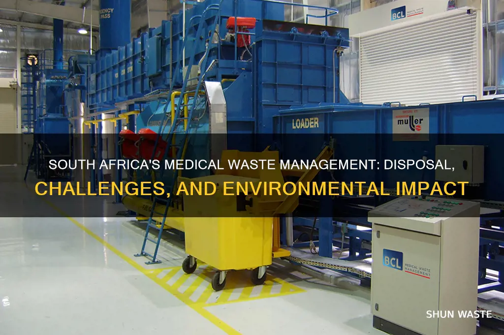 what happens to medical waste in south africa