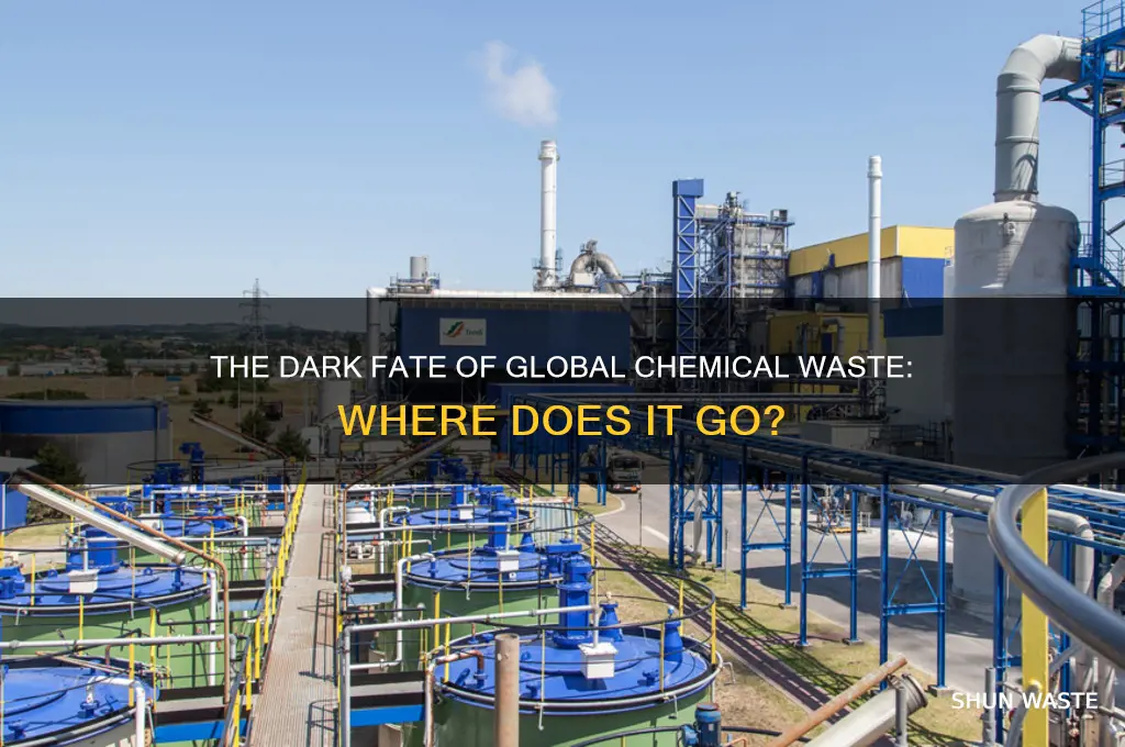 what happens to most of the worlds chemical waste