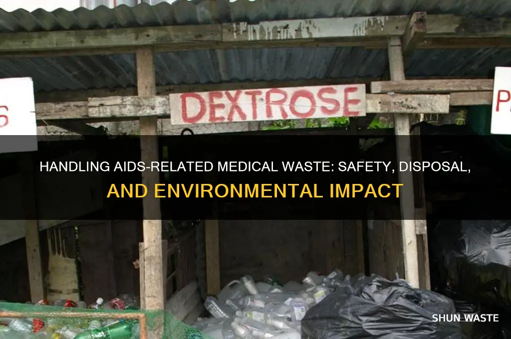 what happens to nedical waste from a perdon with aids