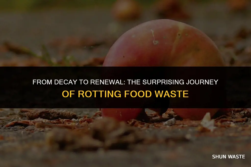 what happens to rotting food waste