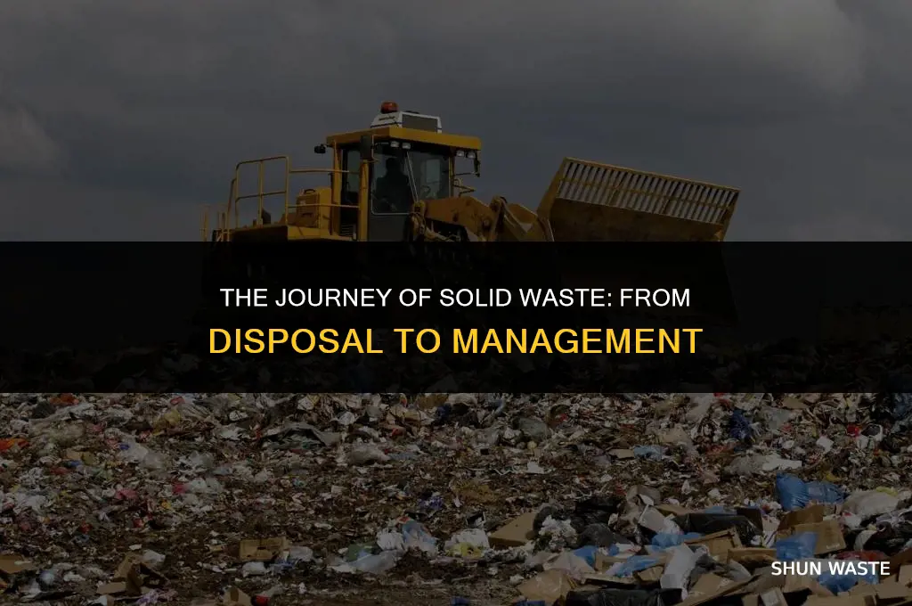 what happens to solid waste after its disposal