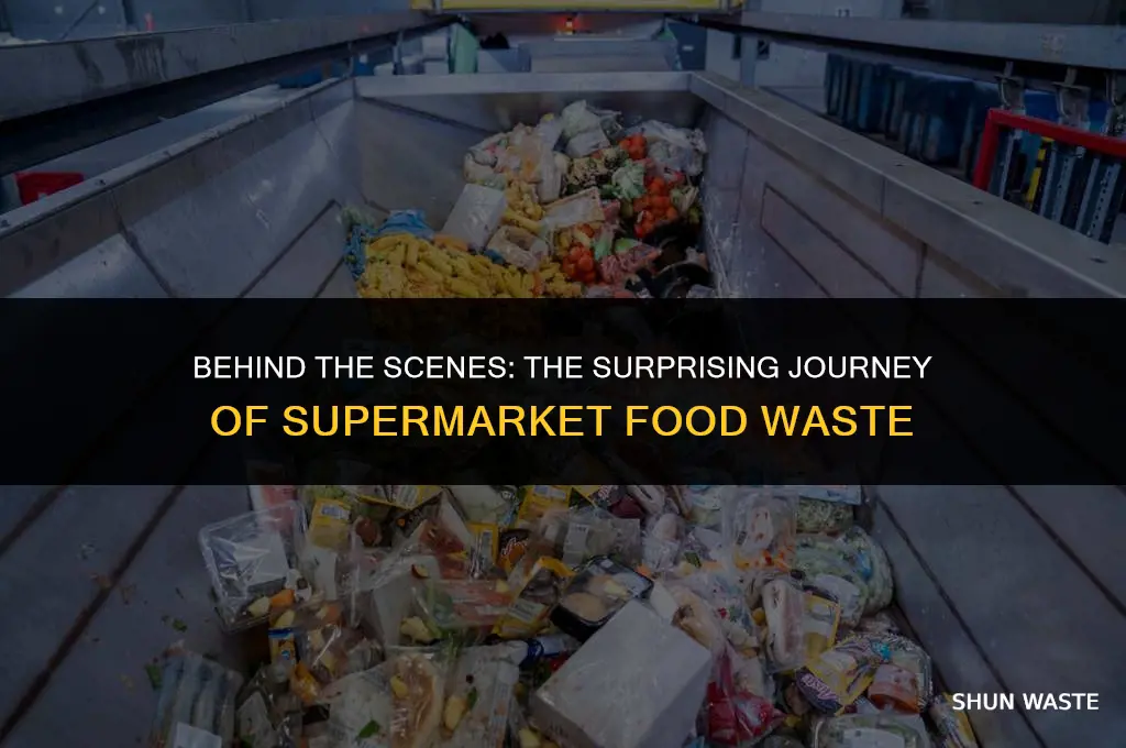 what happens to supermarket food waste