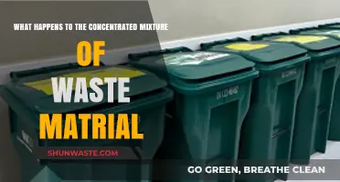 The Fate of Concentrated Waste Mixtures: Disposal and Environmental Impact