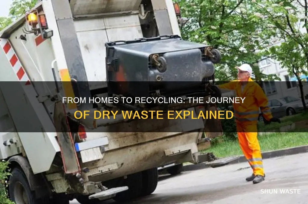what happens to the dry waste collected from homes