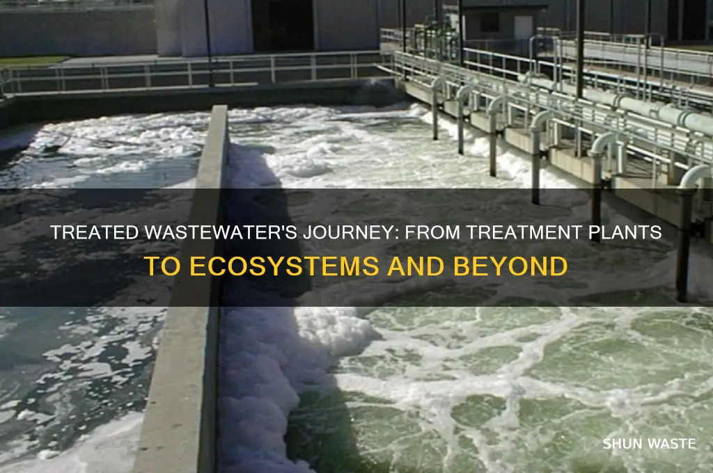 what happens to the water from a waste treatment process