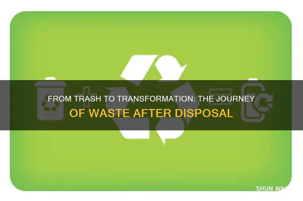 what happens to waste o ce its flished