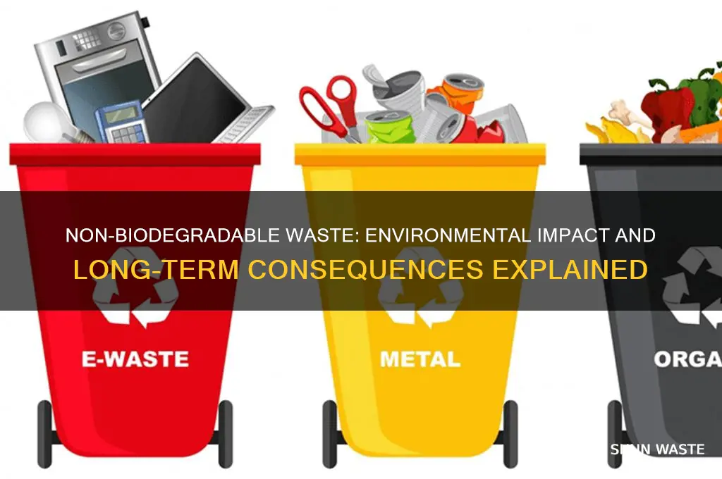 what happens to waste that is not biodegradable