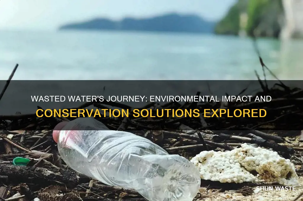 what happens to water that is wasted
